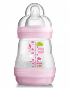Biberon Easy Start Rose anti-colique - 160ml