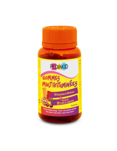 Pediakid Gommes multivitaminées - 60 gommes