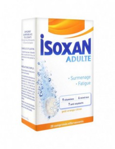 Isoxan Adulte - 20 comprimés effervescents