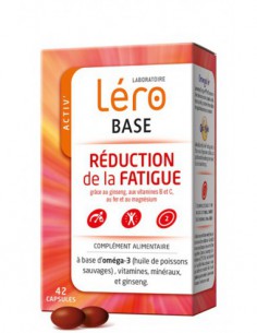 Léro Base Réduction de la Fatigue - 42 Capsules