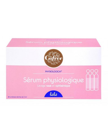 Sérum Physiologique - 40 unidoses
