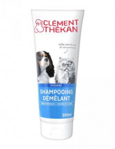 Clément Thékan Shampooing Démêlant Chiens et Chats - 200ml