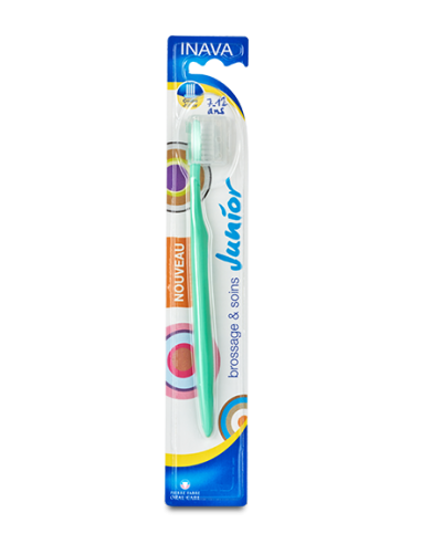 INAVA JUNIOR Brosse à Dents 7-12 ans - 1 unité