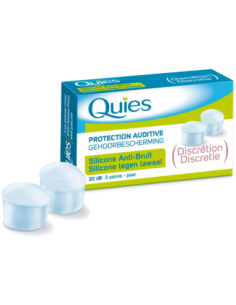 Protection Auditive en Silicone Translucide - 3 paires