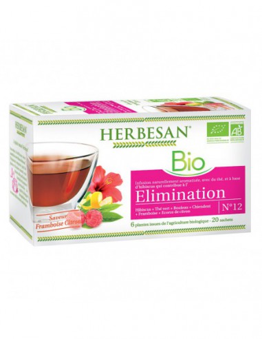 Herbesan Infusion Élimination Bio - 20 Sachets