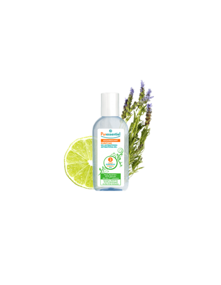 Gel Hydro-Alcoolique Antibactérien 3 Huiles Essentielles - 80ml
