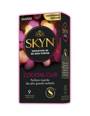 SKYN Cocktail Club - 9 préservatifs