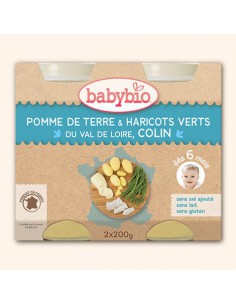 Petit Pot Menu Pomme de Terre & Haricots Verts du Val de...