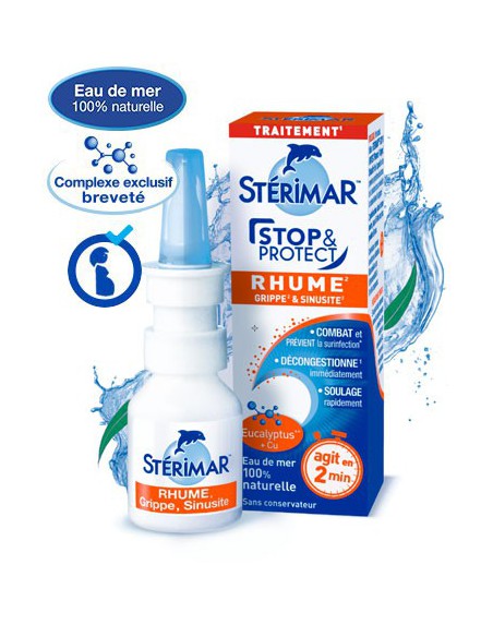 Stérimar Stop & Protect Nez Infecté Très Bouché - 20ml