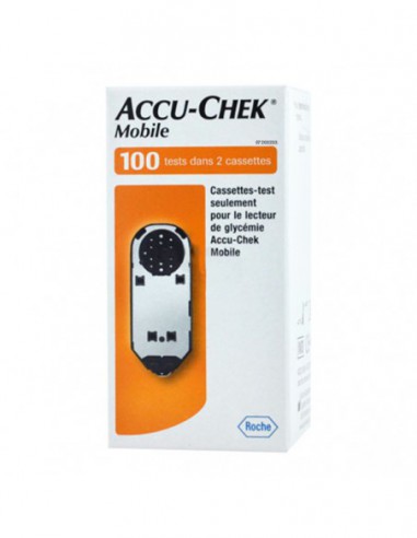 Accu-chek Mobile Cassettes 100 tests - 2 cassettes