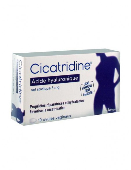 Cicatridine - 10 ovules vaginaux