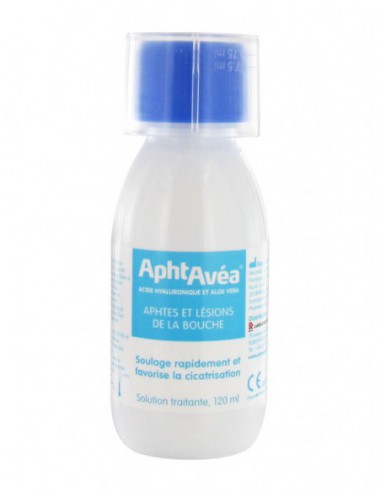 AphtAvéa Acide Hyaluronique & Aloe Vera Solution Traitante - 120ml