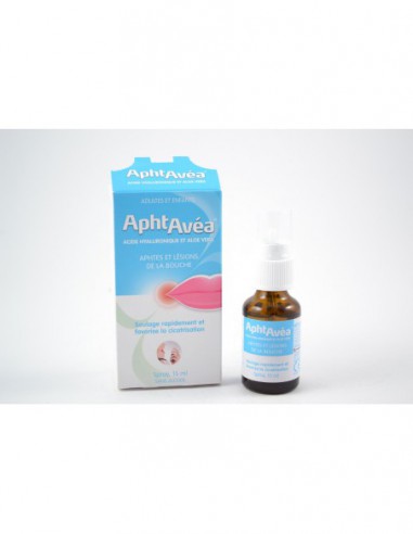 AphtaVéa Acide hyaluronique & Aloe Vera Spray - 15ml