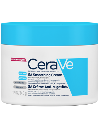 CeraVe SA Crème Anti-rugosités - 340 g