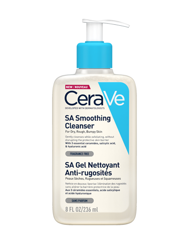 CeraVe SA Gel Nettoyant Anti-rugosités -  236 ml