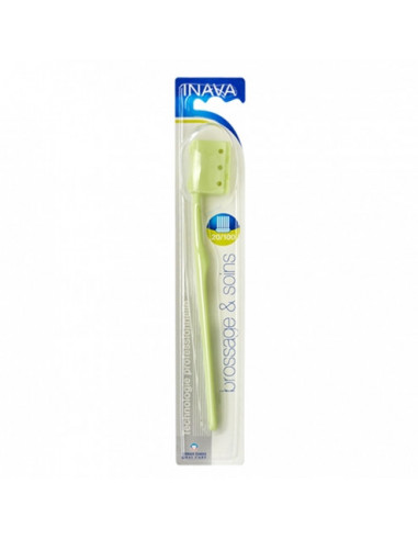 Inava Brosse à Dents Souple 20/100 - vert