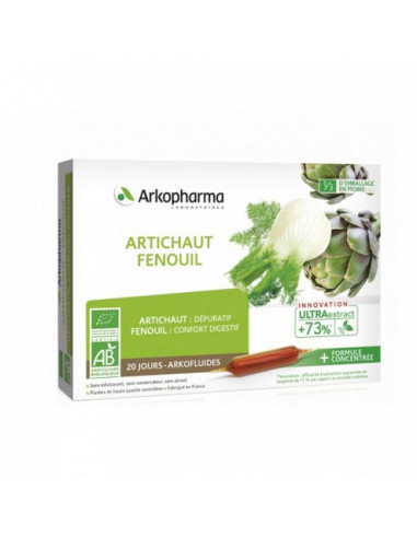 Arkopharma Arkofluides Artichaut Fenouil Bio -...