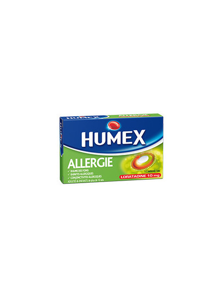 HUMEX ALLERGIE LORATADINE 10 mg , comprimé pelliculé sécable - 7 comprimés