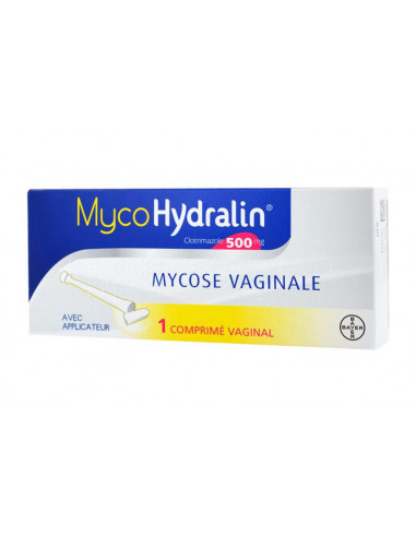 MYCOHYDRALIN 500 mg - 1 comprimé vaginal