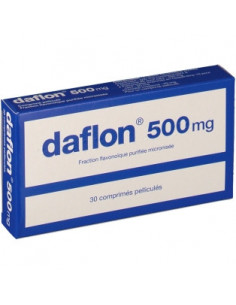 DAFLON 500 mg, comprimé pelliculé - 30 comprimés