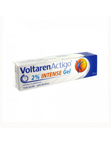 VOLTARENACTIGO 2% INTENSE, gel - 30g