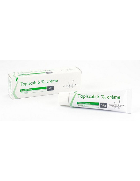 TOPISCAB 5 %, crème - 30g