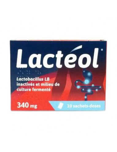 LACTEOL 340 mg, poudre pour suspension buvable en sachet-dose -  10 sachets