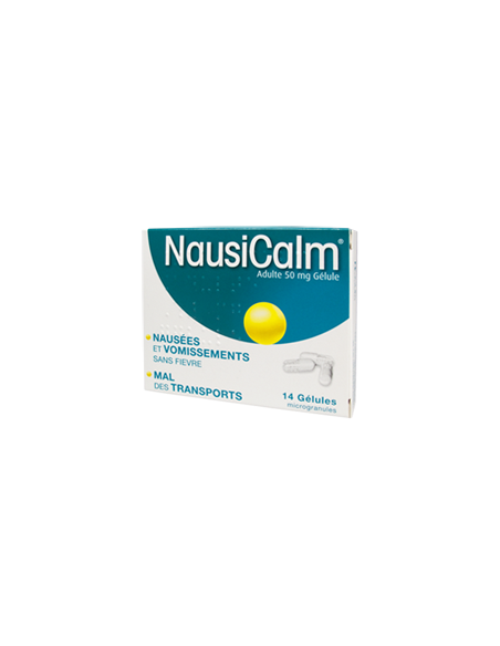 NAUSICALM ADULTES 50 mg, gélule - 14 gélules