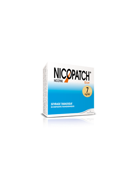 NICOPATCH 7mg/24h, dispositif transdermique de 17,5 mg/10cm2 - 28 patchs
