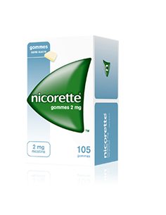 NICORETTE 2 mg SANS SUCRE, gomme à mâcher médicamenteuse...