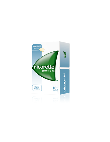 NICORETTE 2 mg SANS SUCRE, gomme à mâcher...