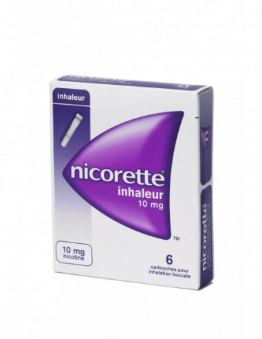 NICORETTE INHALEUR 10 mg - 6 cartouches pour...