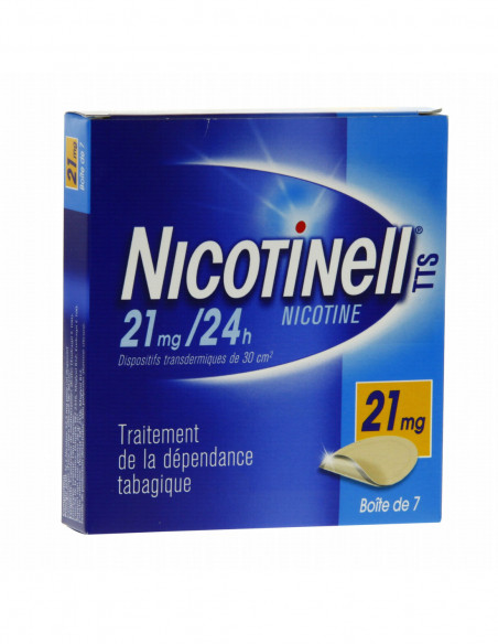 NICOTINELL TTS 21 mg/24 h, dispositif transdermique  - 7 patchs