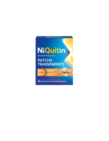 NIQUITIN 14 mg/24 heures, dispositif transdermique - 28 patchs