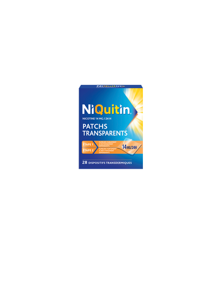 NIQUITIN 14 mg/24 heures, dispositif transdermique - 28 patchs