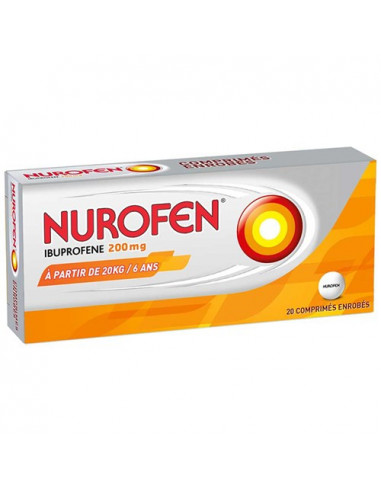 NUROFEN 200 mg - 20 comprimés enrobés