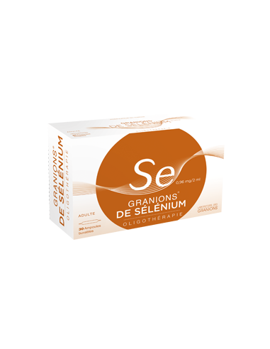GRANIONS DE SELENIUM 0,96 mg/2 ml, suspension buvable - 30x2ml