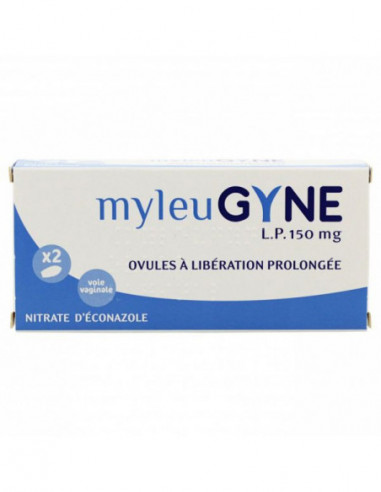 MYLEUGYNE L.P. 150 mg, 2 ovules à libération prolongée