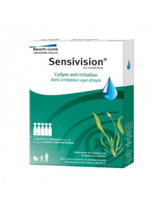 SENSIVISION AU PLANTAIN, collyre en récipient unidose