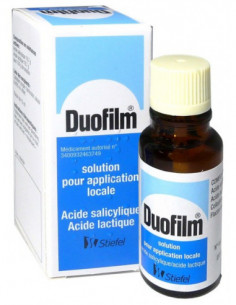 DUOFILM, solution pour application locale - 15ml