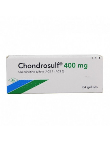 CHONDROSULF 400 mg - 84 gélules