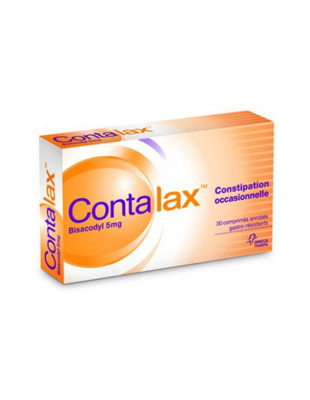 CONTALAX, 30 comprimés gastro-résistants