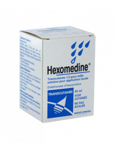 HEXOMEDINE 1 POUR MILLE, solution pour application locale...