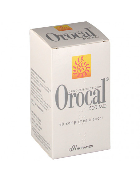 OROCAL 500 mg - 60 comprimés
