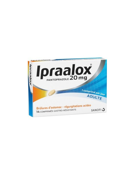 IPRAALOX 20 mg - 14 comprimés gastro-résistant