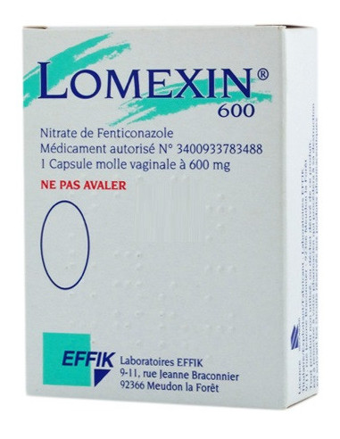 LOMEXIN 600 mg - 1 capsule molle vaginale