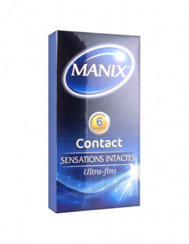 Manix Contact - 6 Préservatifs