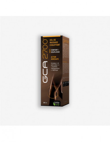 GCA 2700® Gel de Massage Chauffant - 100ml