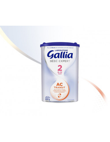 Bébé Expert Lait 2éme  Age  Transit Ac - 800g