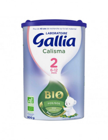 Calisma Bio en Poudre 2ème âge de 6 à 12 mois - 800g